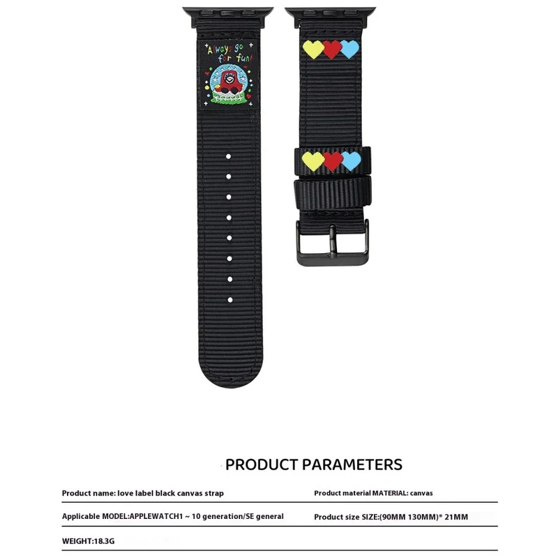 Unglaublich Elegant Apple Smartwatch Nylon Universell Armband
