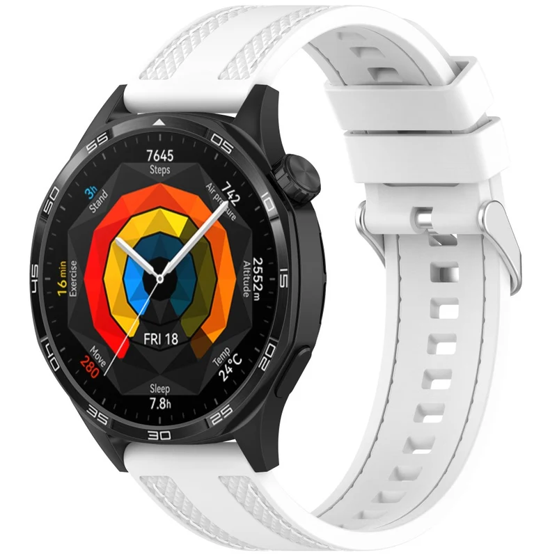Wirklich Angenehm Huawei WATCH GT 5 46 mm / Huawei Watch GT 4 46mm Silikon Universell Armband