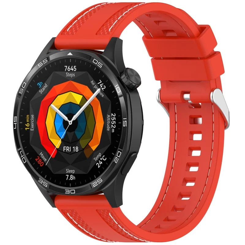 Wirklich Angenehm Huawei WATCH GT 5 46 mm / Huawei Watch GT 4 46mm Silikon Universell Armband