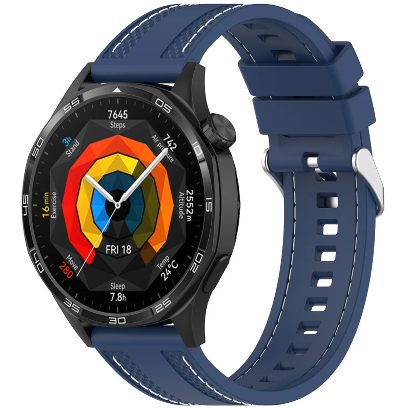 Wirklich Angenehm Huawei WATCH GT 5 46 mm / Huawei Watch GT 4 46mm Silikon Universell Armband
