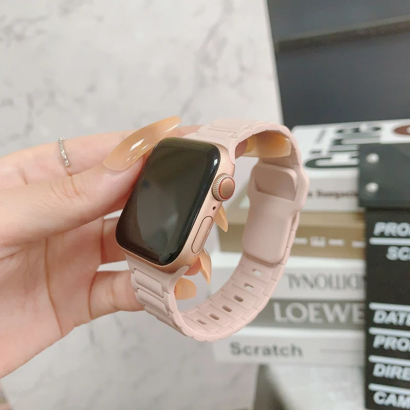 Weich Apple Smartwatch Silikon Universell Armband