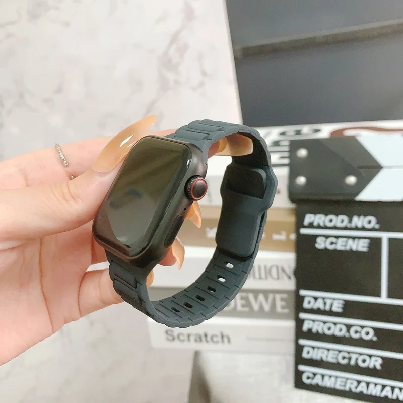 Weich Apple Smartwatch Silikon Universell Armband
