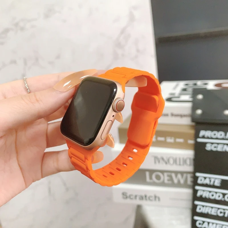 Weich Apple Smartwatch Silikon Universell Armband