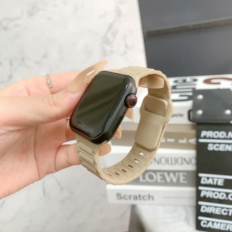 Richtig Gemütlich Apple Smartwatch Silikon Universell Armband