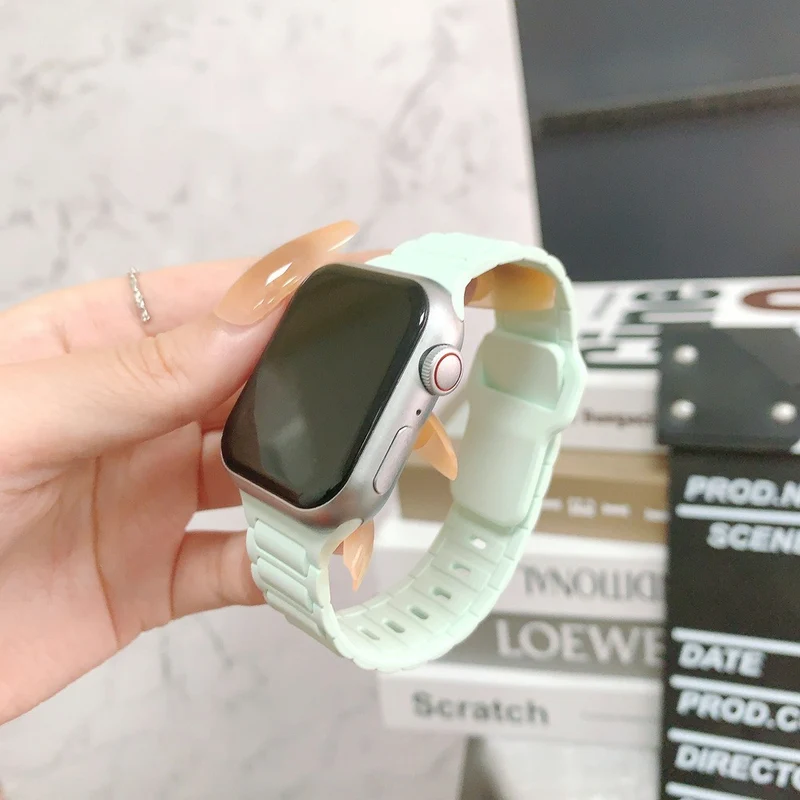 Richtig Gemütlich Apple Smartwatch Silikon Universell Armband
