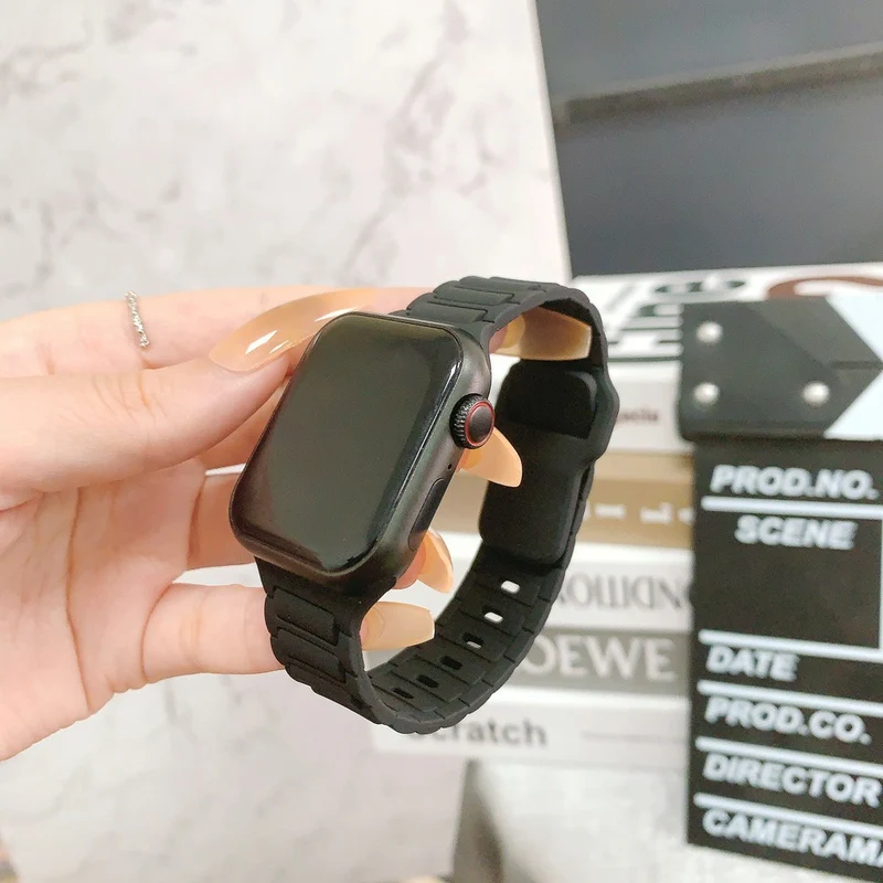 Richtig Gemütlich Apple Smartwatch Silikon Universell Armband