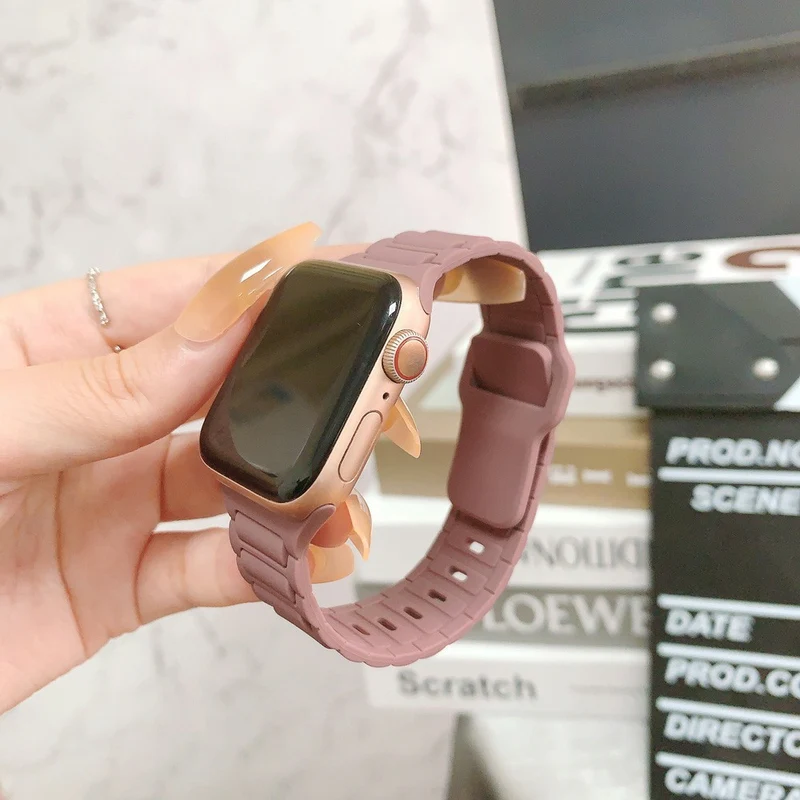 Richtig Gemütlich Apple Smartwatch Silikon Universell Armband