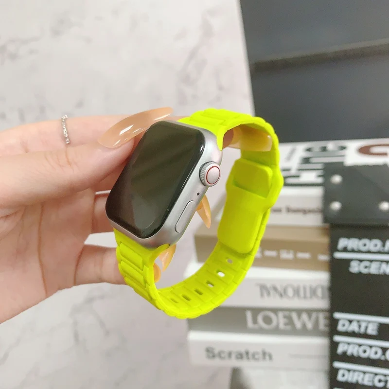 Richtig Gemütlich Apple Smartwatch Silikon Universell Armband