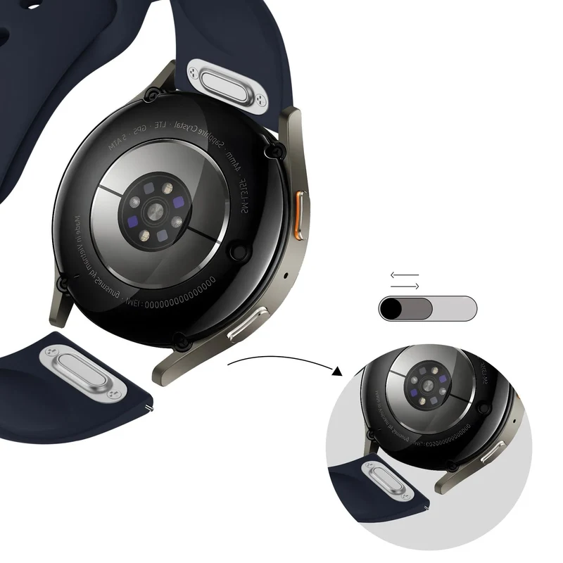 Bandz Stahlgear Thor 2.0 Sportarmband 'Easy Fit' (Dunkelblau)
