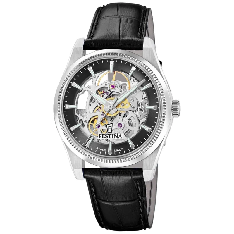 Festina Swiss Made Automatic F20095/3 Herrenuhr • Saphirglas • Soprod P024 Automatikwerk