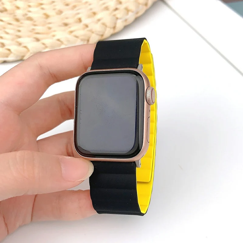 Wirklich Angenehm Apple Smartwatch Silikon Universell Armband