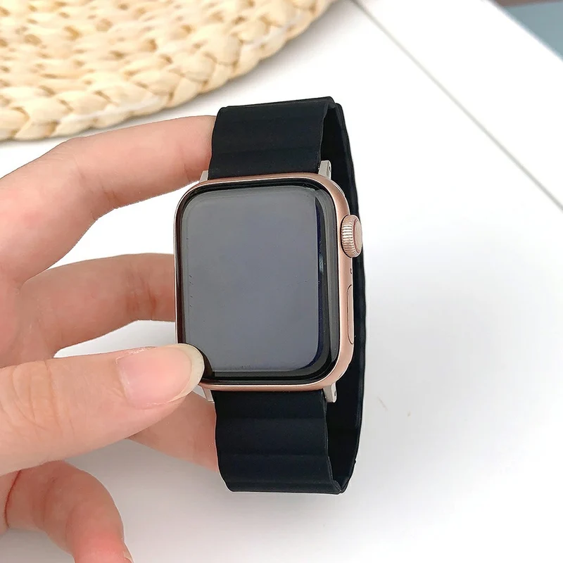 Wirklich Angenehm Apple Smartwatch Silikon Universell Armband