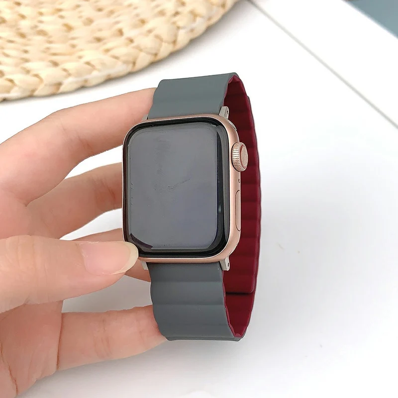 Wirklich Angenehm Apple Smartwatch Silikon Universell Armband