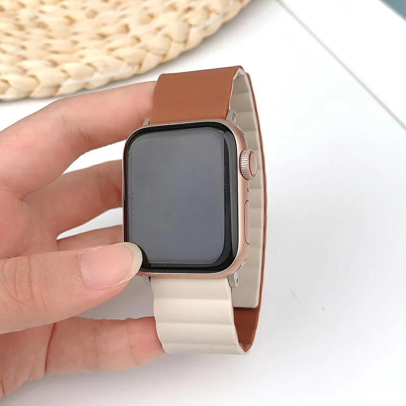 Wirklich Angenehm Apple Smartwatch Silikon Universell Armband