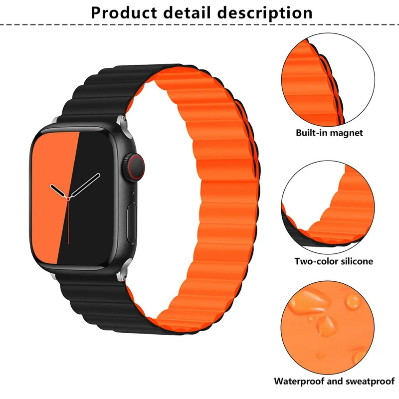 Wirklich Angenehm Apple Smartwatch Silikon Universell Armband