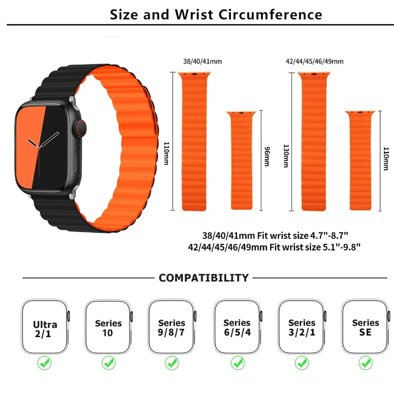Richtig Gemütlich Apple Smartwatch Silikon Universell Armband
