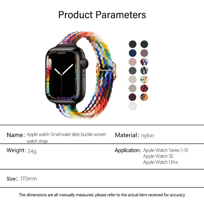 Sehr Gepflegt Apple Smartwatch Nylon Universell Armband