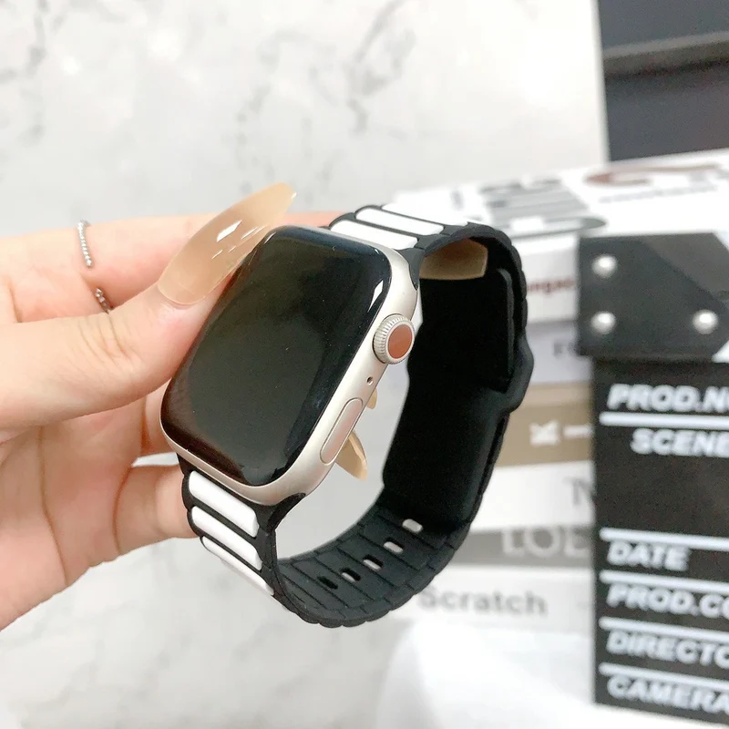 Weich Apple Smartwatch Silikon Universell Armband