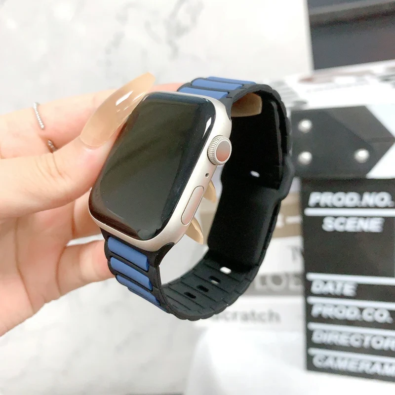 Weich Apple Smartwatch Silikon Universell Armband