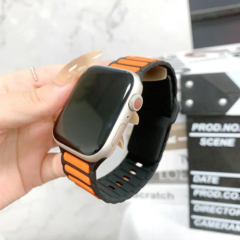 Weich Apple Smartwatch Silikon Universell Armband