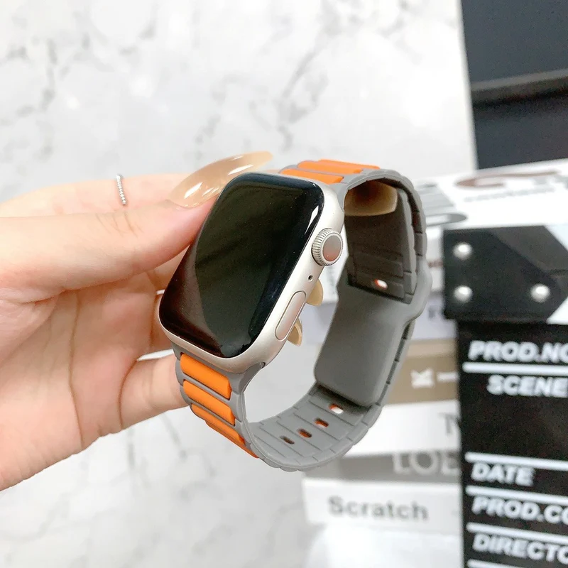 Weich Apple Smartwatch Silikon Universell Armband