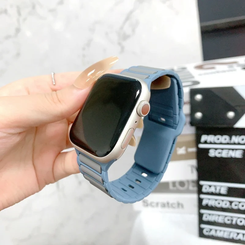 Weich Apple Smartwatch Silikon Universell Armband