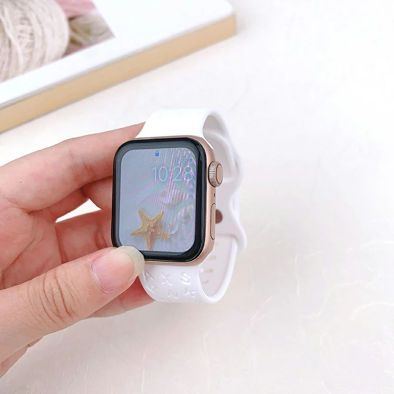 Mega Bequem Apple Smartwatch Silikon Universell Armband