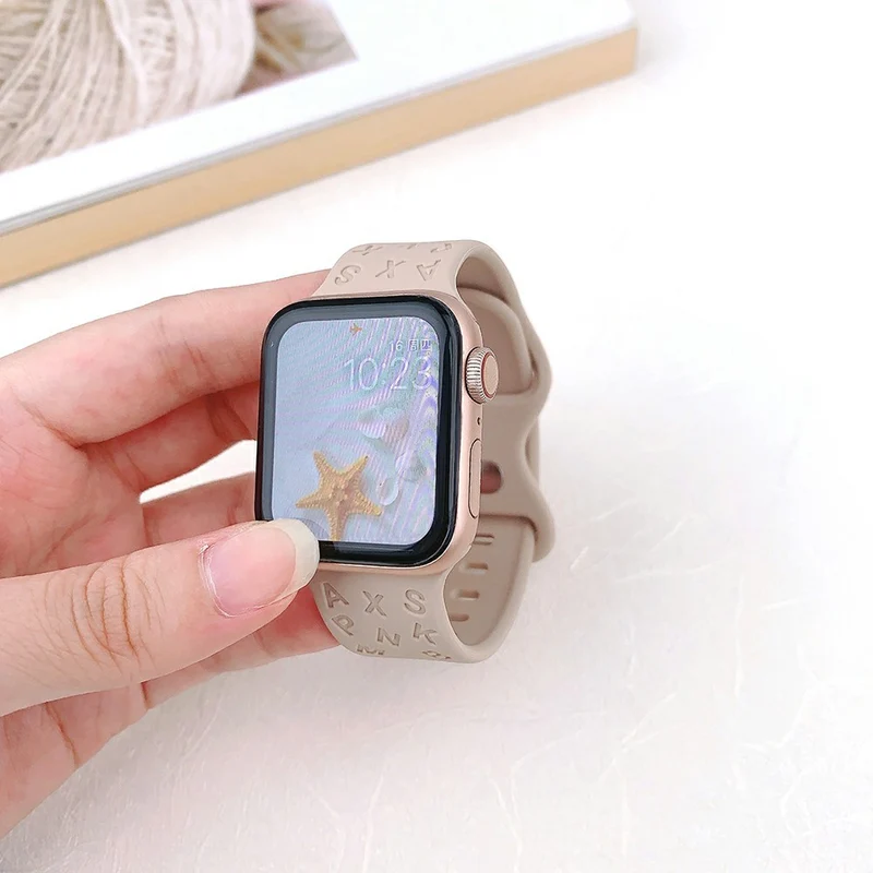 Mega Bequem Apple Smartwatch Silikon Universell Armband