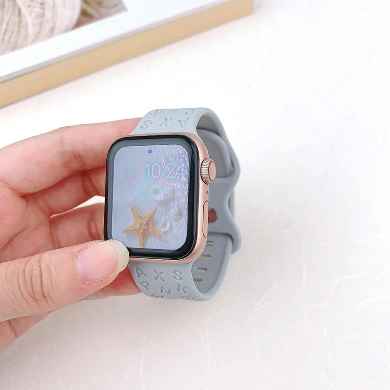 Mega Bequem Apple Smartwatch Silikon Universell Armband