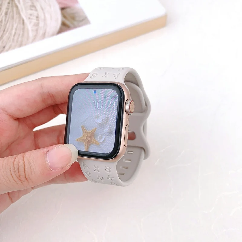 Super Süß Apple Smartwatch Silikon Universell Armband