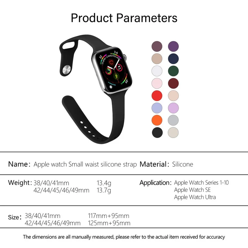 Unglaublich Bequem Apple Smartwatch Silikon Universell Armband