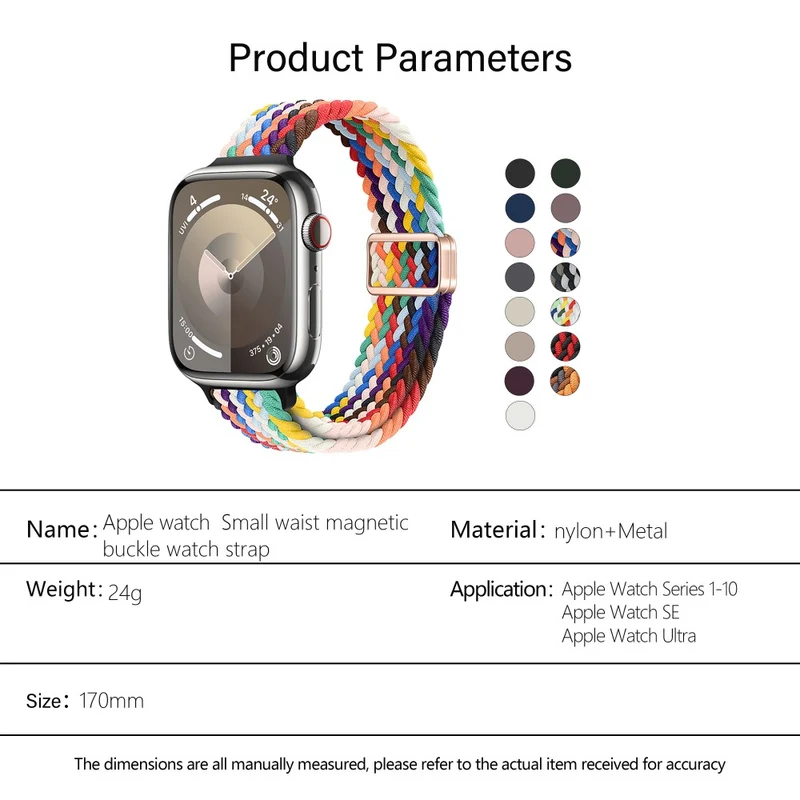Mega Modisch Apple Smartwatch Nylon Universell Armband
