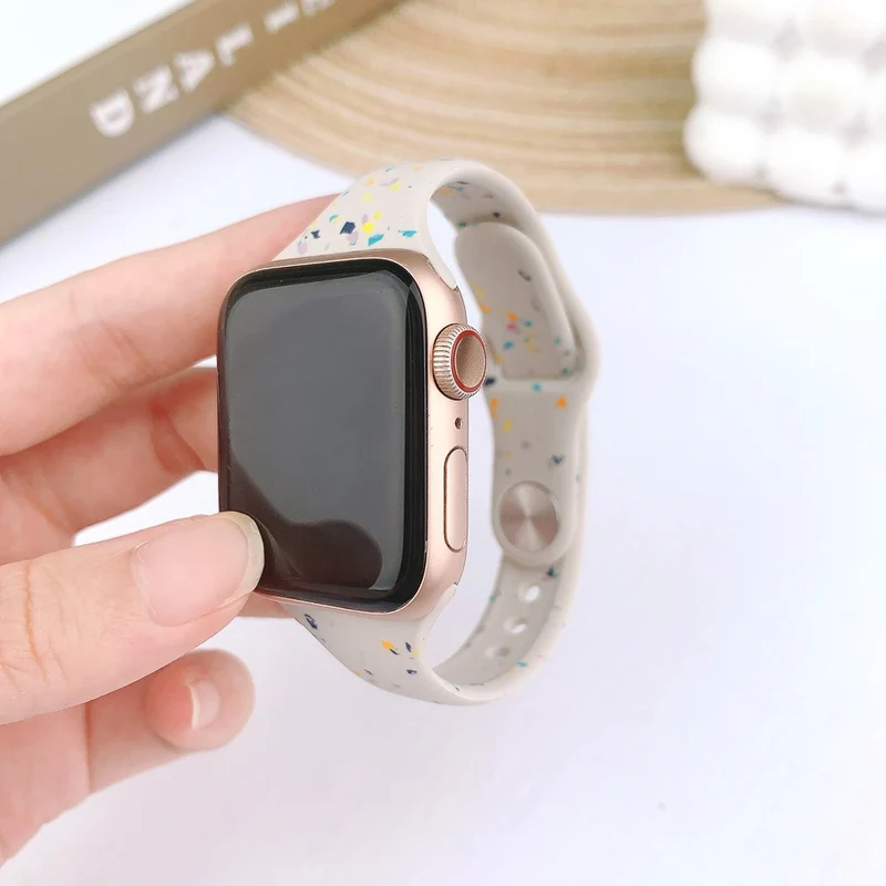 Super Angenehm Apple Smartwatch Silikon Universell Armband
