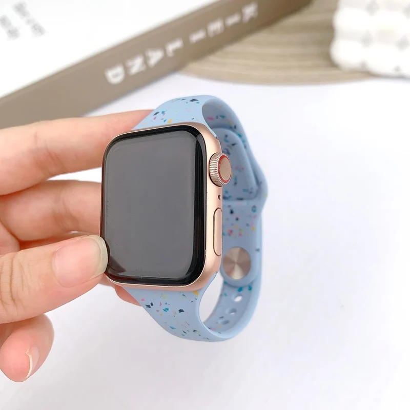 Mega Bequem Apple Smartwatch Silikon Universell Armband