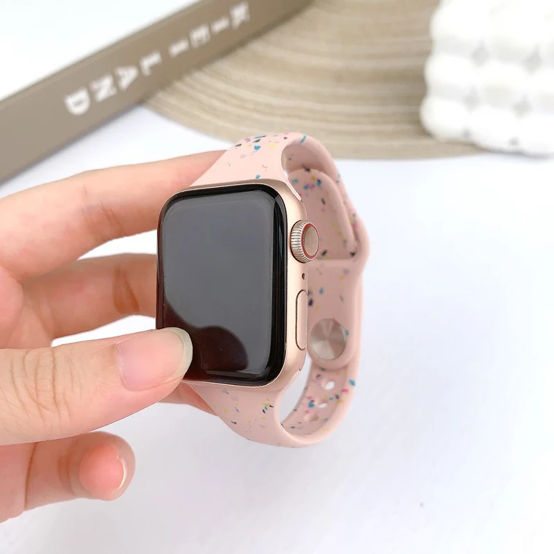 Mega Bequem Apple Smartwatch Silikon Universell Armband