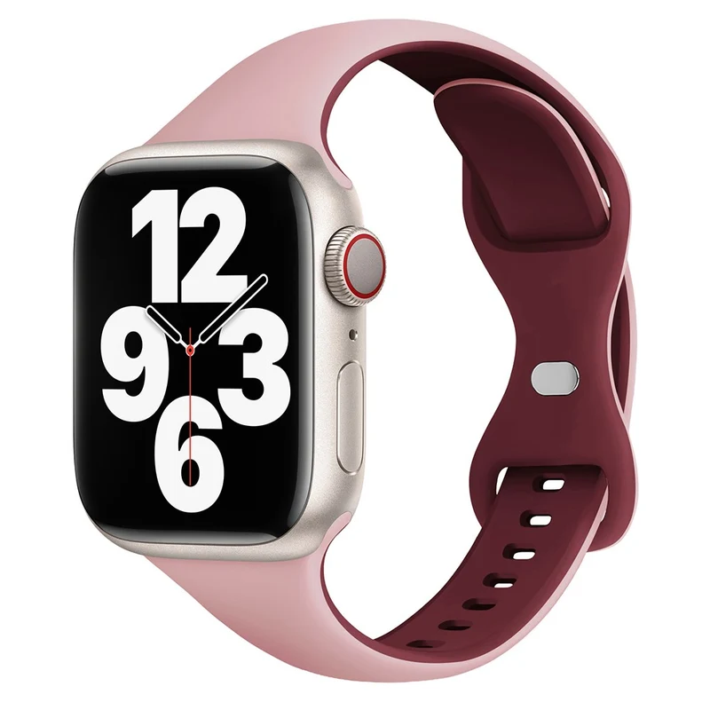 Sehr Angenehm Apple Smartwatch Silikon Universell Armband