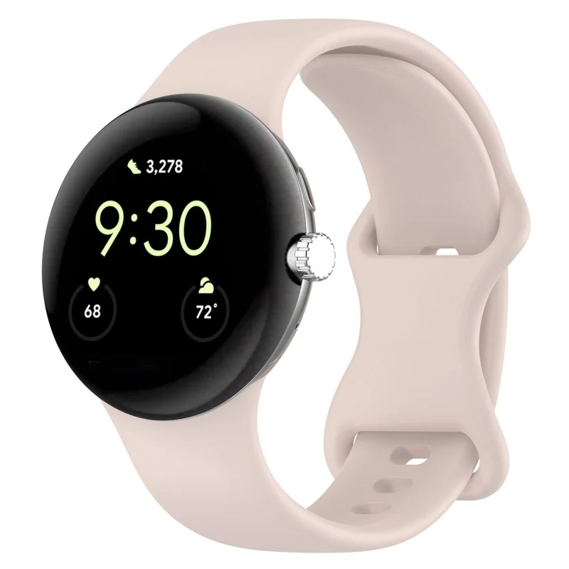 Super Süß Google Pixel Watch 3 XL 45mm Silikon Armband