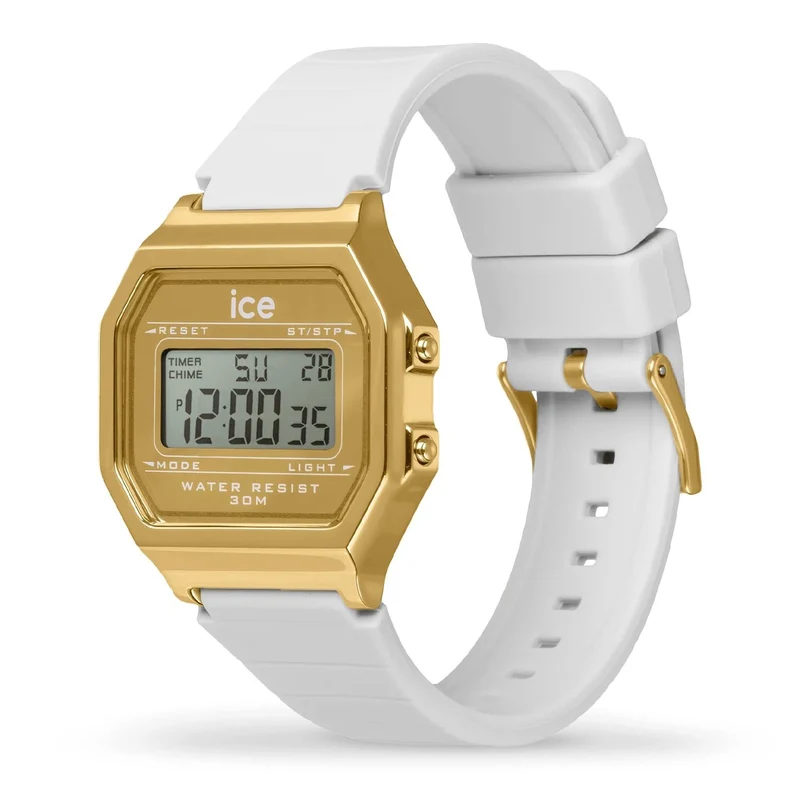 ICE Watch ICE digit retro Metal gold mirror White (Small) 022733