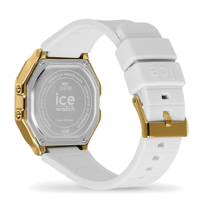 ICE Watch ICE digit retro Metal gold mirror White (Small) 022733