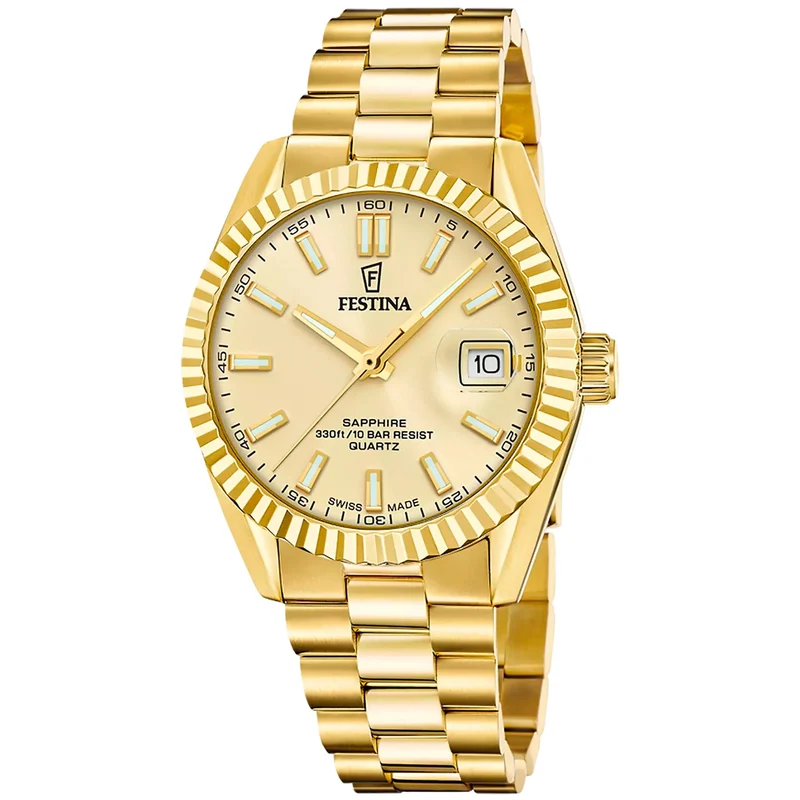 Festina Classic F20086/A Herrenuhr • Saphirglas • Schweizer Quarzwerk
