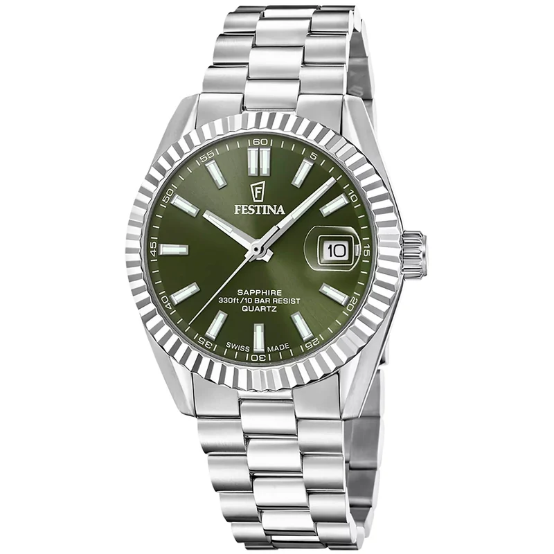 Festina F20084/C Herrenuhr • Saphirglas • Swiss Made