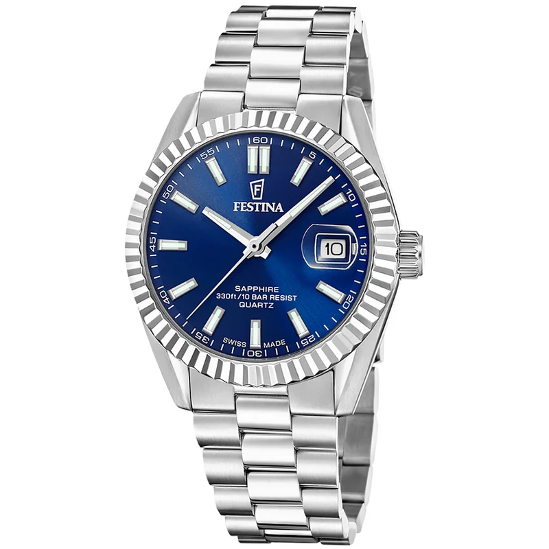 Festina F20084/B Herren Armbanduhr • Saphirglas • Schweizer Quarzwerk