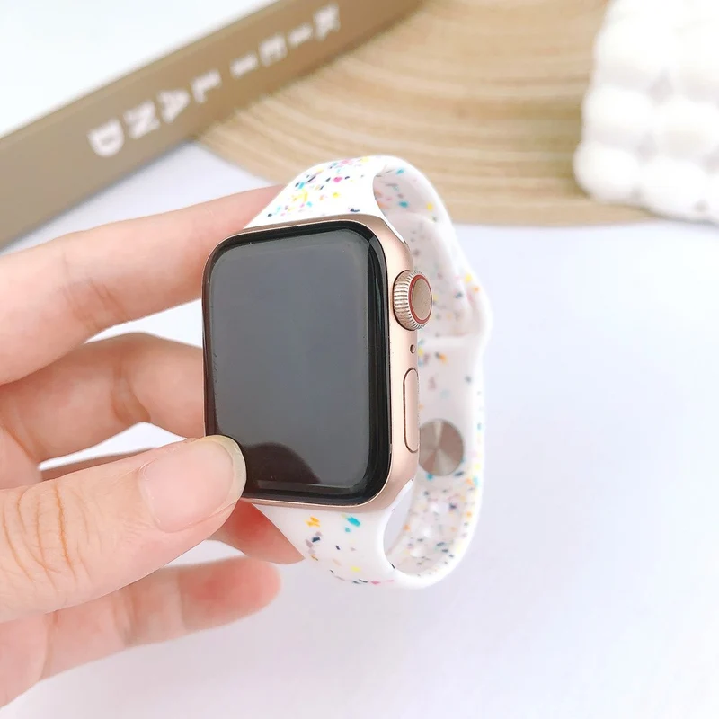 Super Bequem Apple Smartwatch Silikon Universell Armband