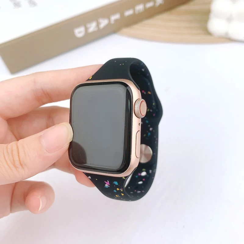 Super Bequem Apple Smartwatch Silikon Universell Armband
