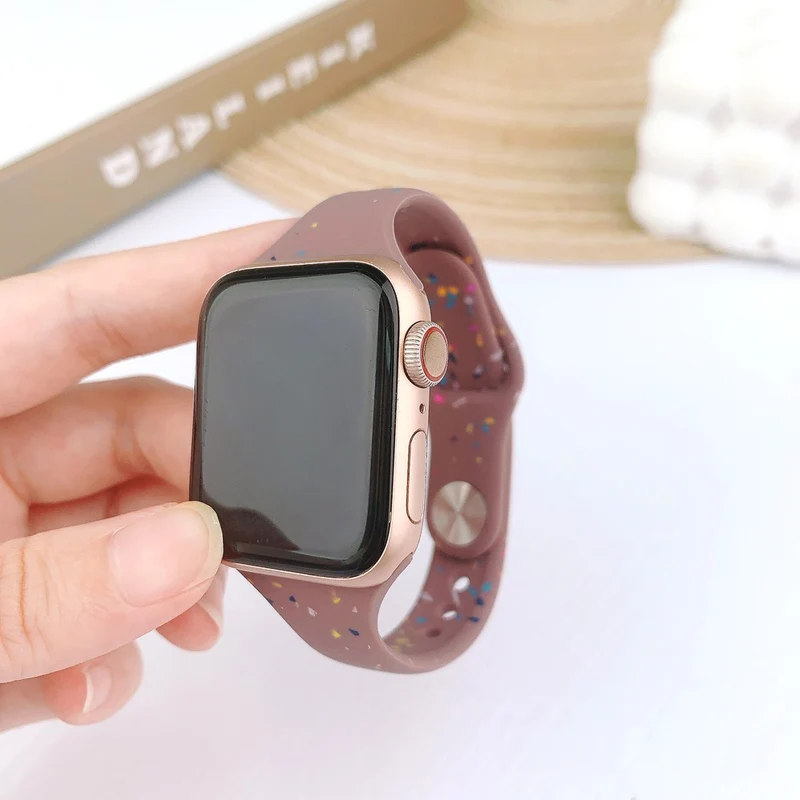 Super Bequem Apple Smartwatch Silikon Universell Armband