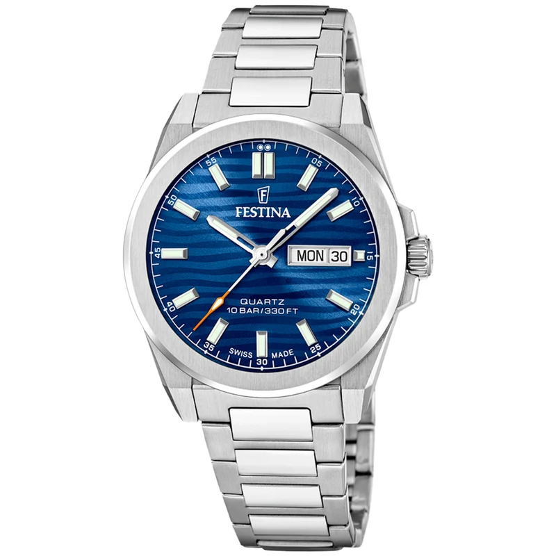 Festina Swiss Made Dune F20073/3 Herren • Saphirglas • Schweizer Quarzwerk