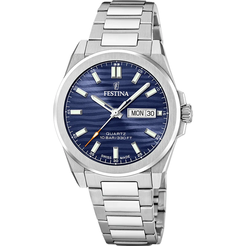 Festina Dune F20073/2 Herrenuhr • Saphirglas • Edelstahlgehäuse