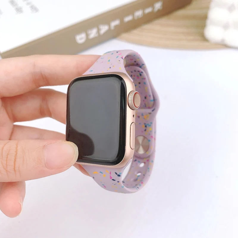 Super Süß Apple Smartwatch Silikon Universell Armband