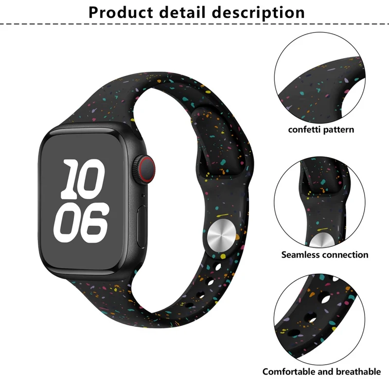 Super Süß Apple Smartwatch Silikon Universell Armband