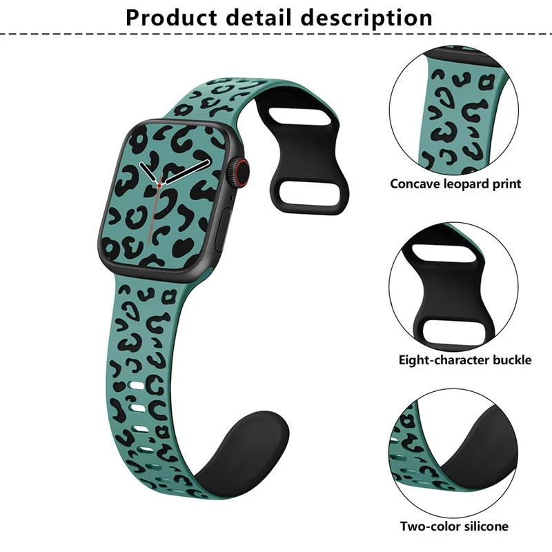 Unglaublich Süß Apple Smartwatch Silikon Universell Armband